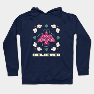 Believer - Quote Art Hoodie